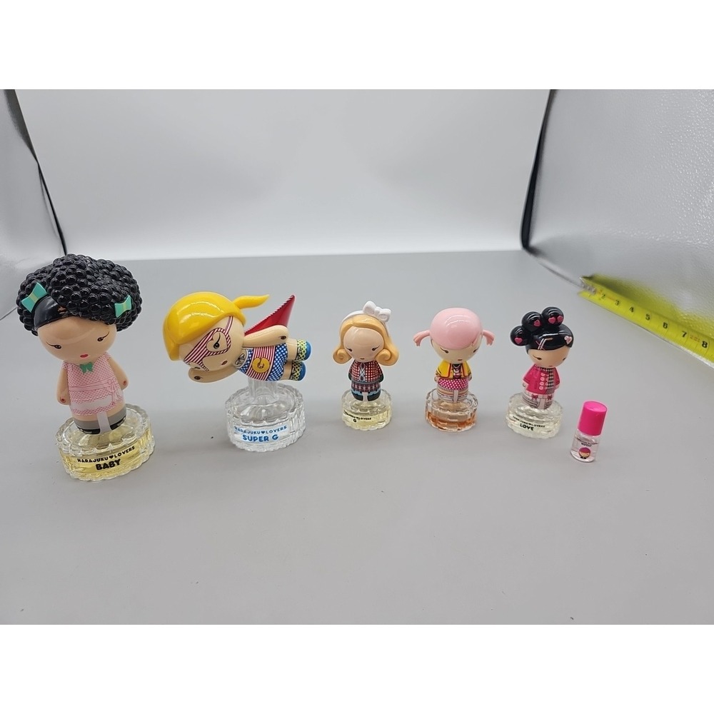 Harajuku Lovers Snow Bunnies Limited Edition 2009 G Gwen Stefani Lot Of 5